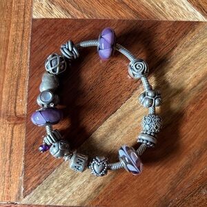 Pandora bracelet, all genuine pandora charms